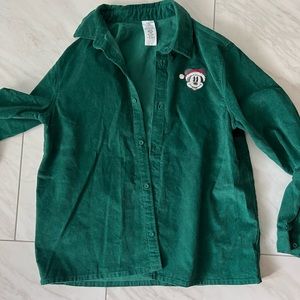 NWOT Mickey corduroy shacket